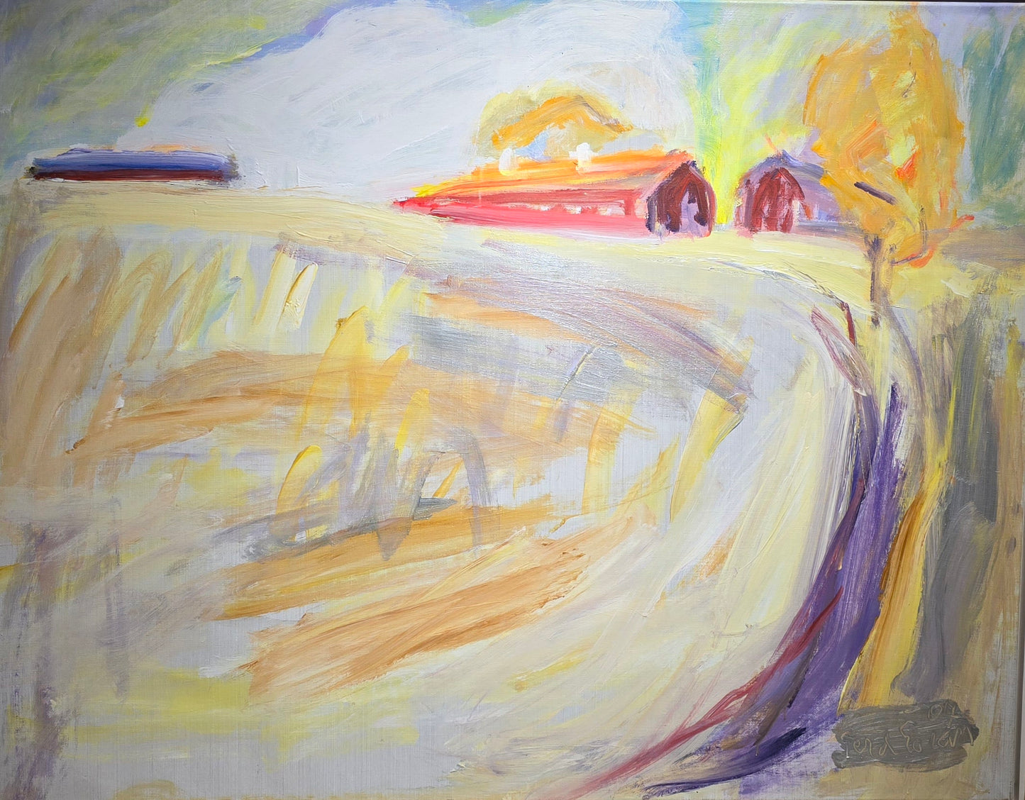Gerd Göran, Sångshyttan, 130 x 110 cm