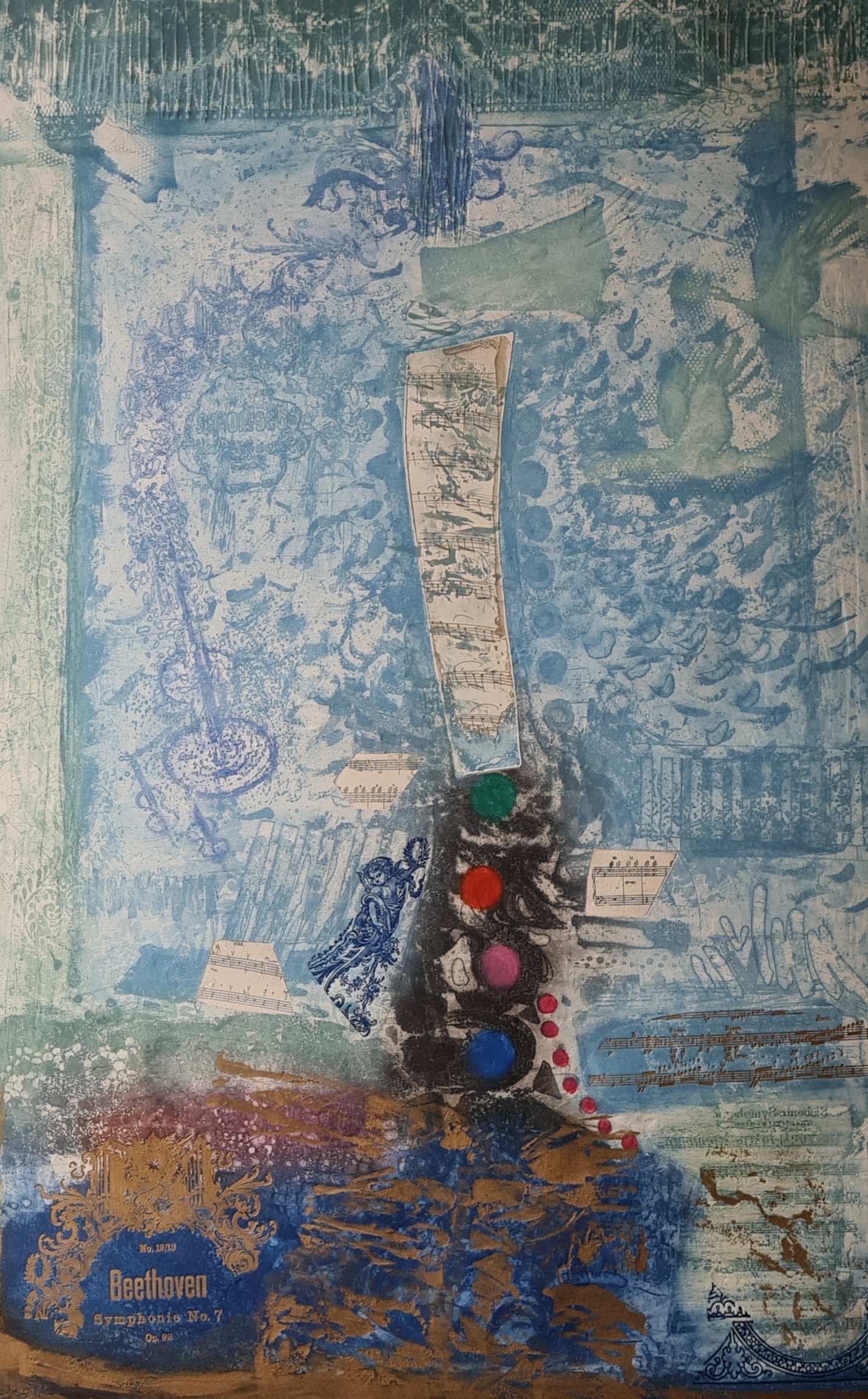 Nissan Engel, Beethoven no. 7, 90 x 130 cm