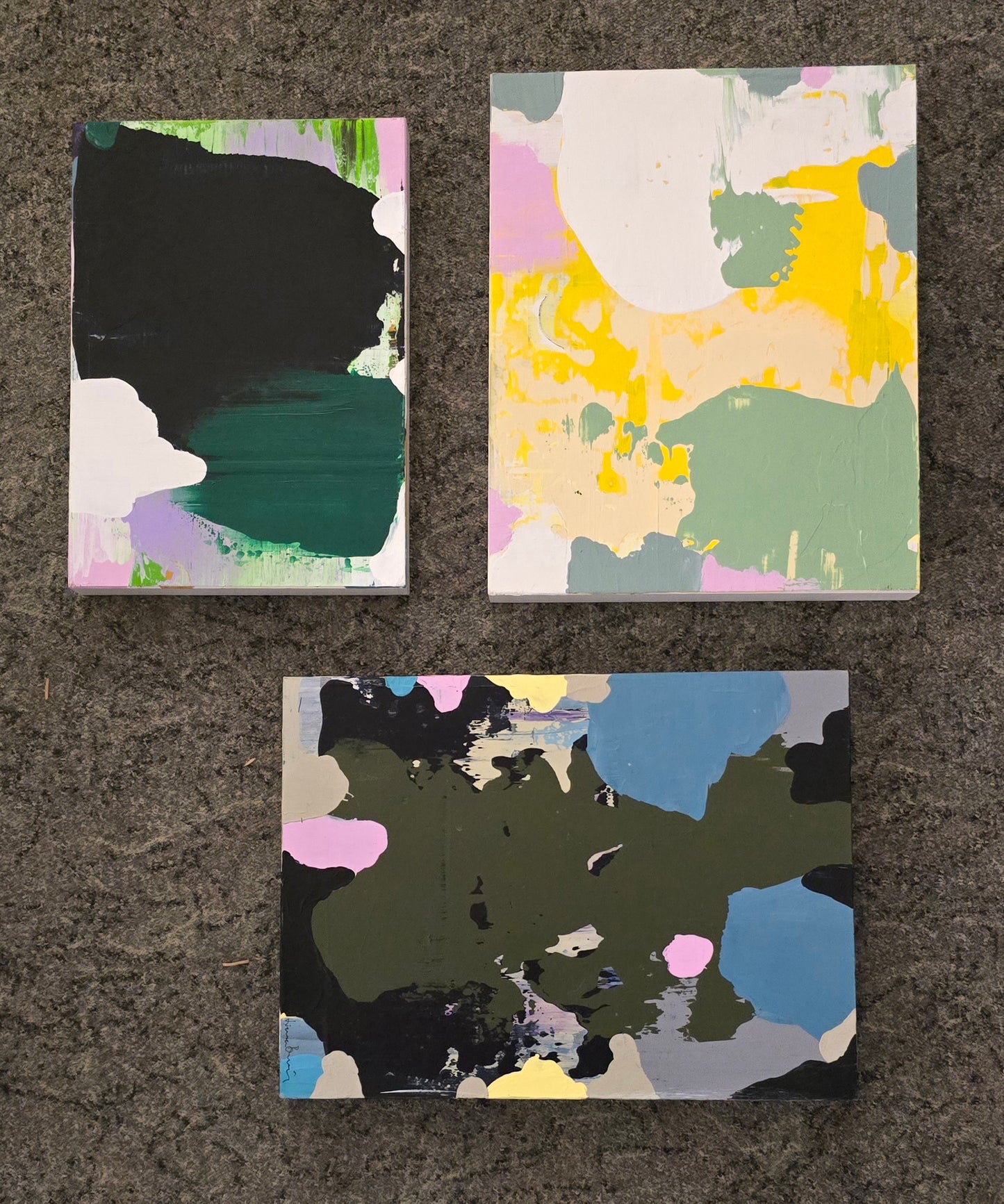 Lisa Burenius, paintings, 35 x 25 cm