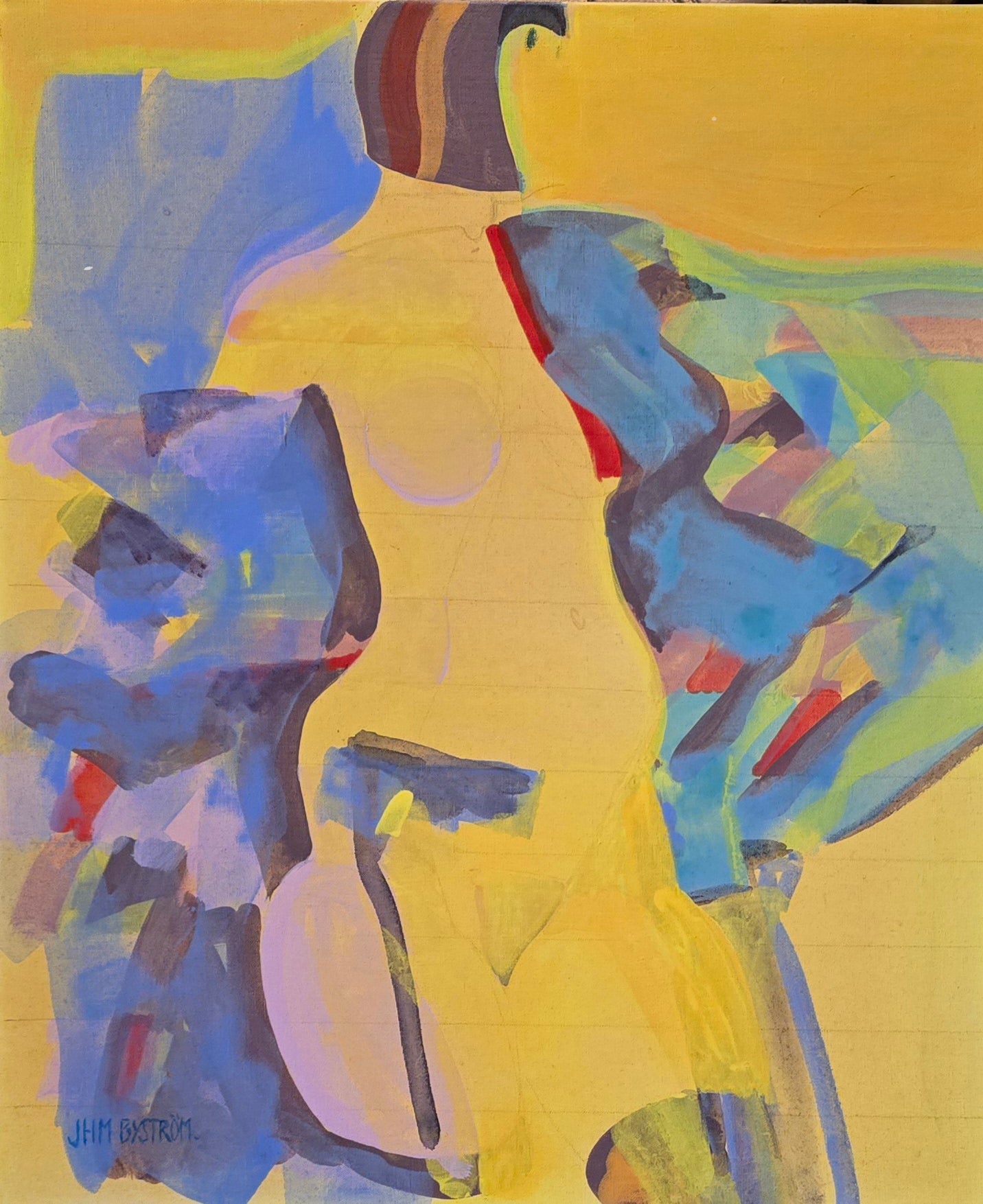 Jörgen Byström, painting 60 x 70 cm