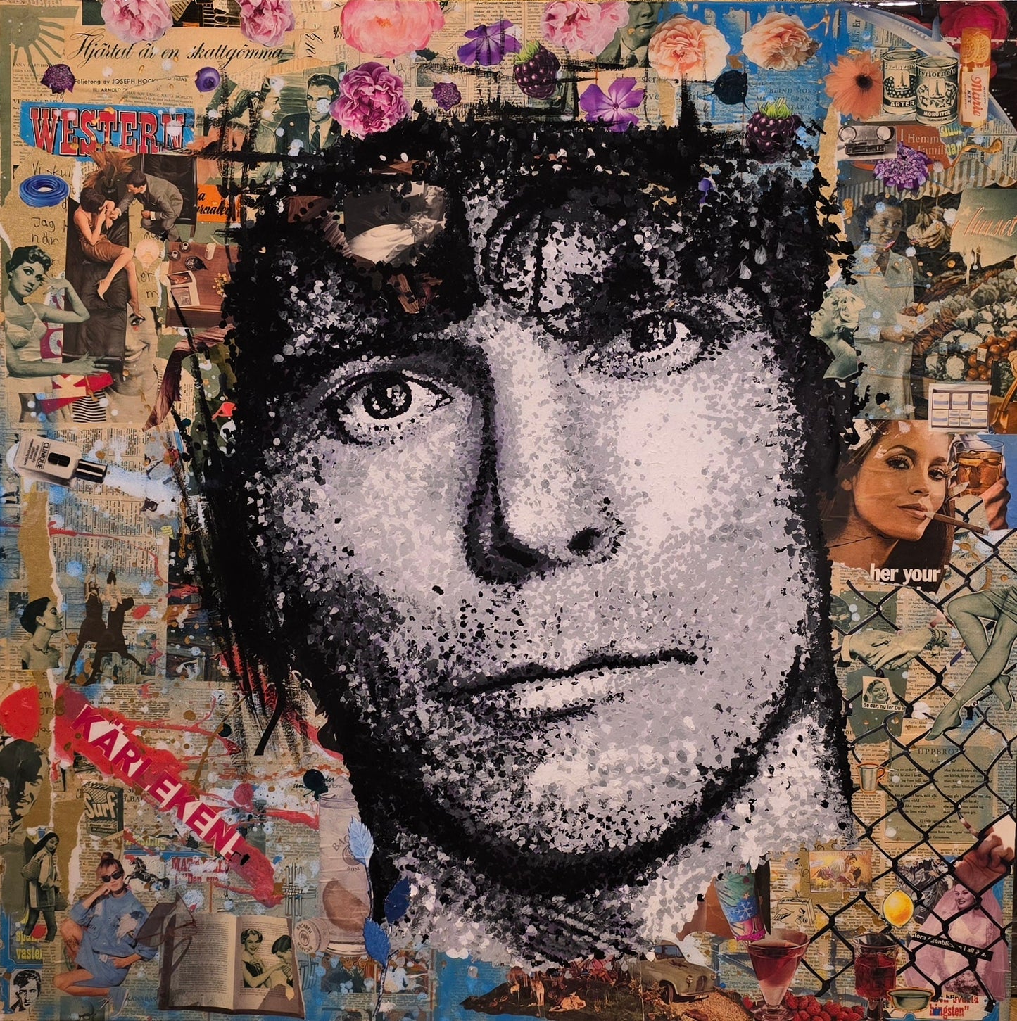 Emma Järvenpää, Håkan, 100 x 100 cm