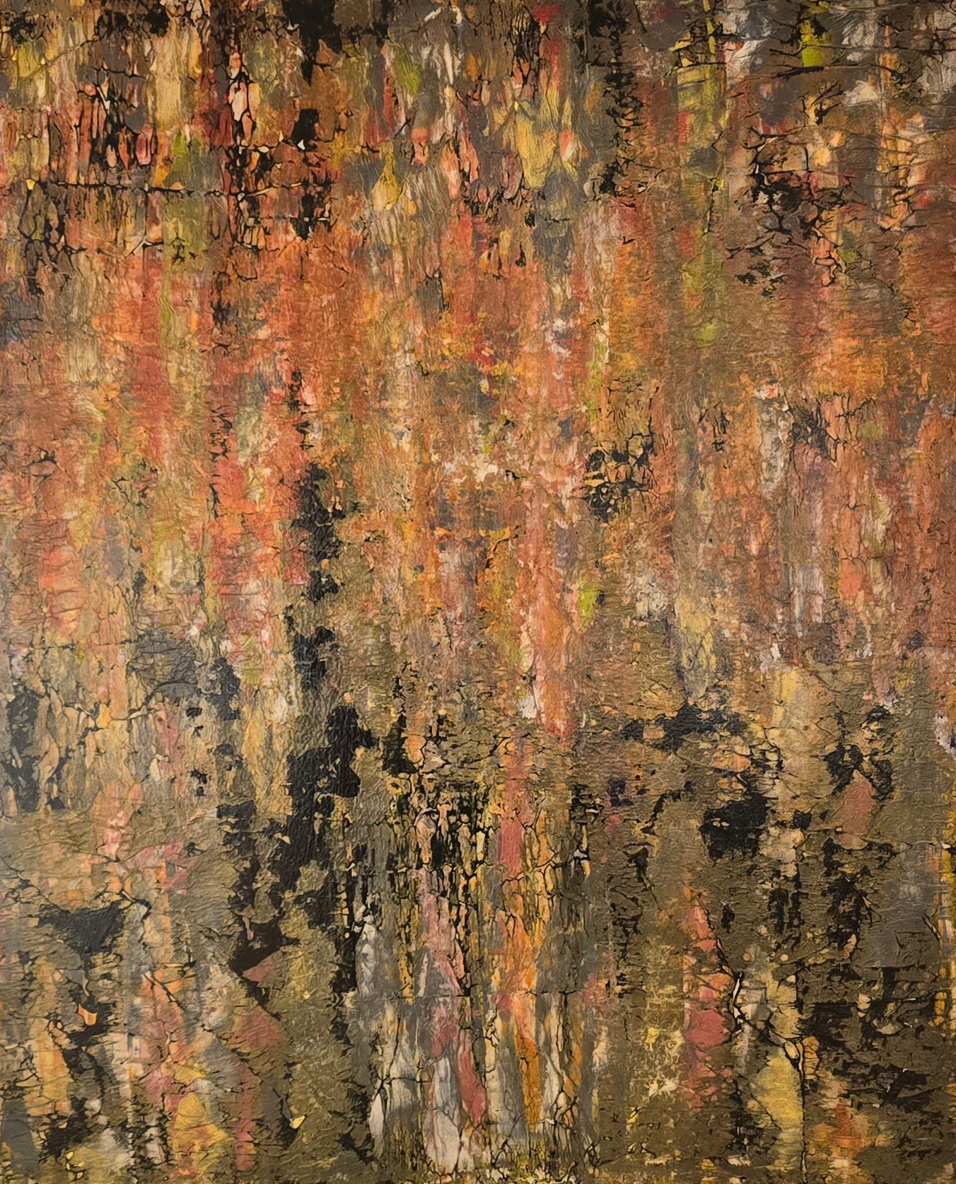 Omid Ghorab, painting, 95 x 115 cm