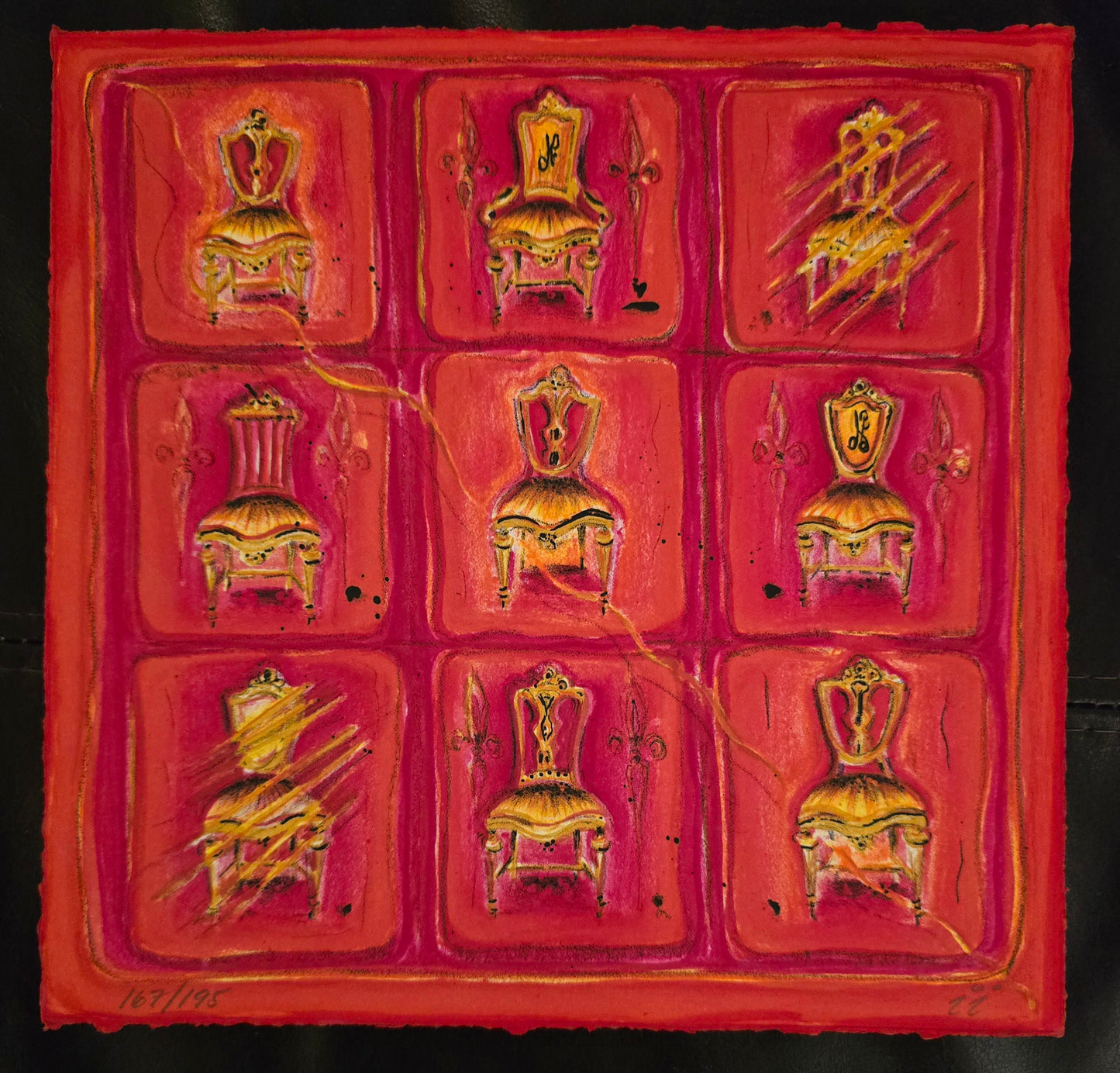 Irene Lagerberg, ii, print, Sammanhållning , 25 x 25 cm