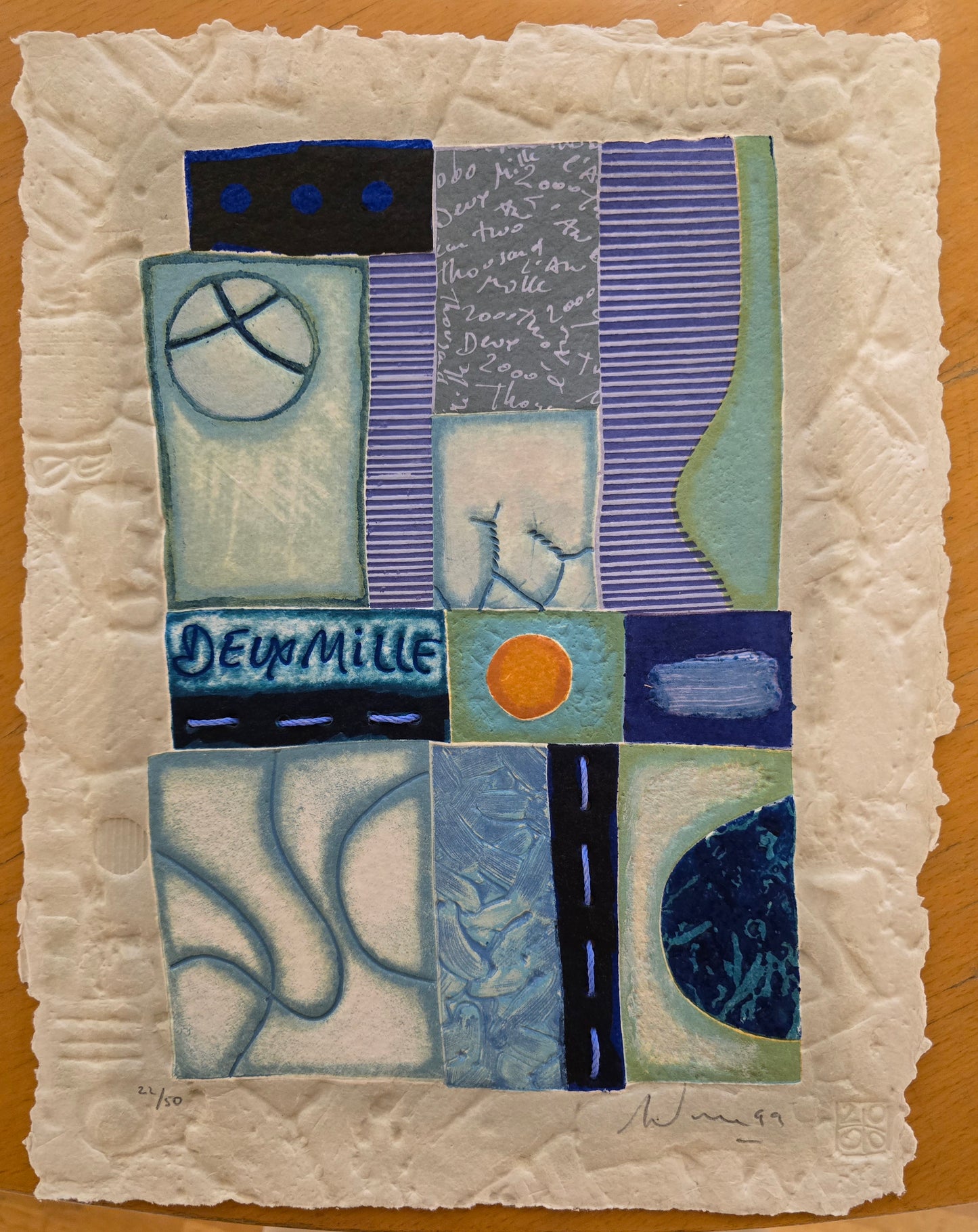 Alain Soucasse print, 29 x 38 cm