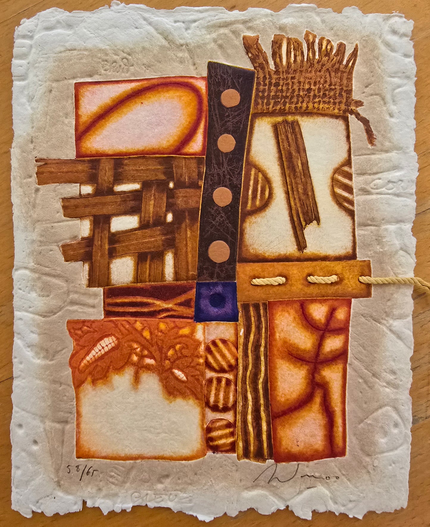 Alain Soucasse print, 23 x 29 cm