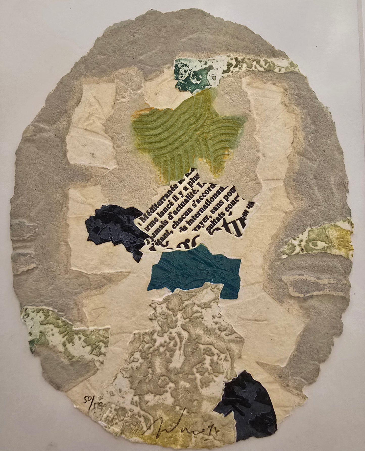 Alain Soucasse print, 19 x 24 cm