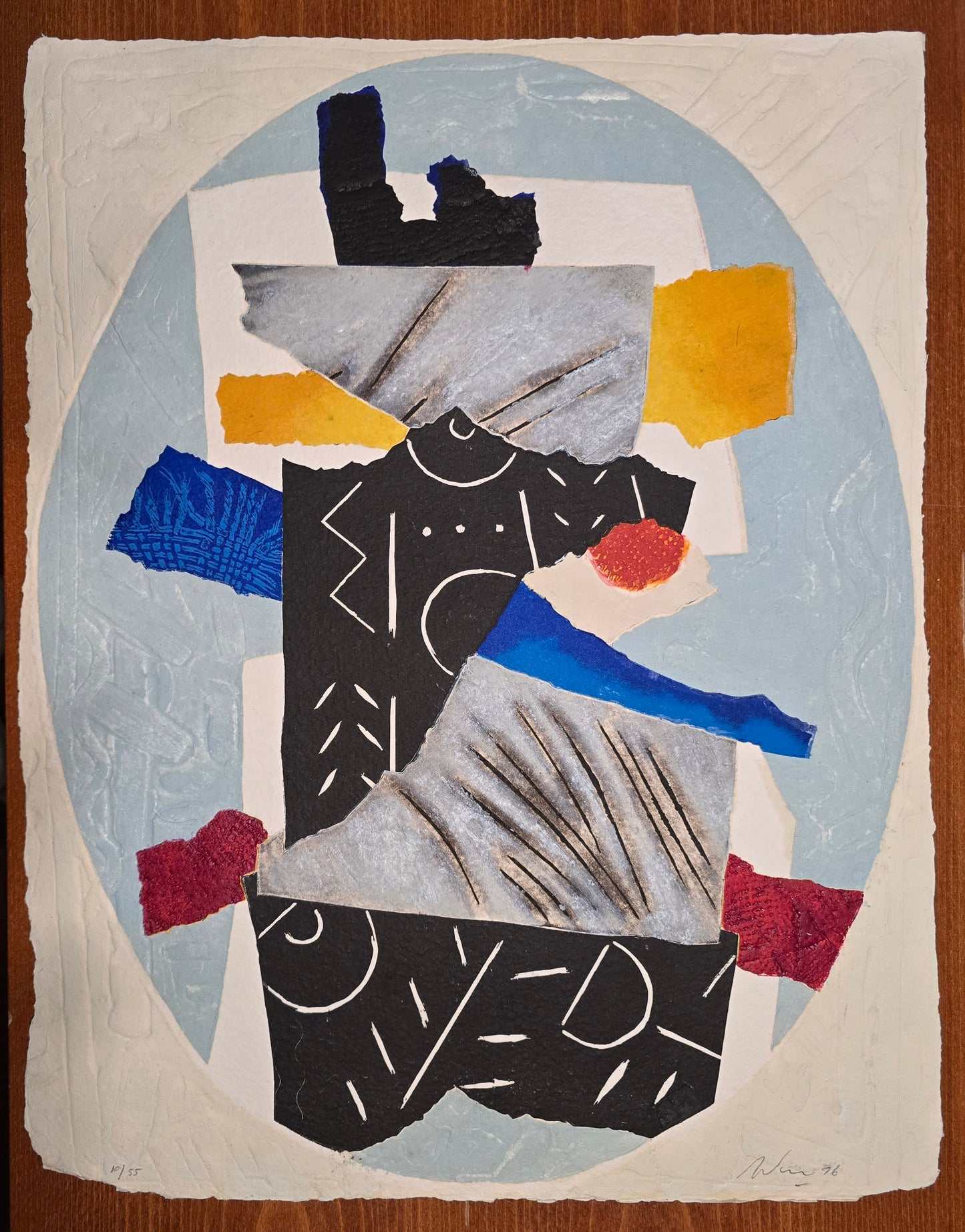 Alain Soucasse print, 44 x 56 cm