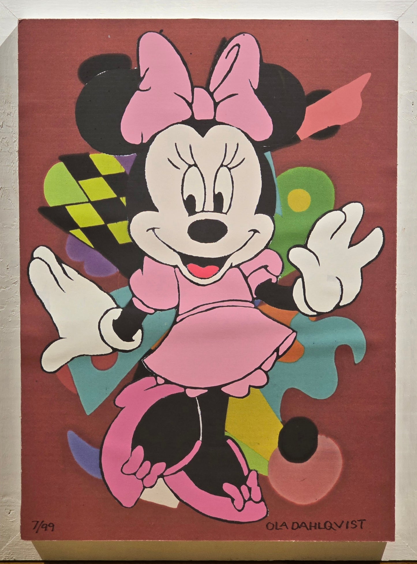 Ola Dahlqvist, print, Pink, 41 x 58 cm