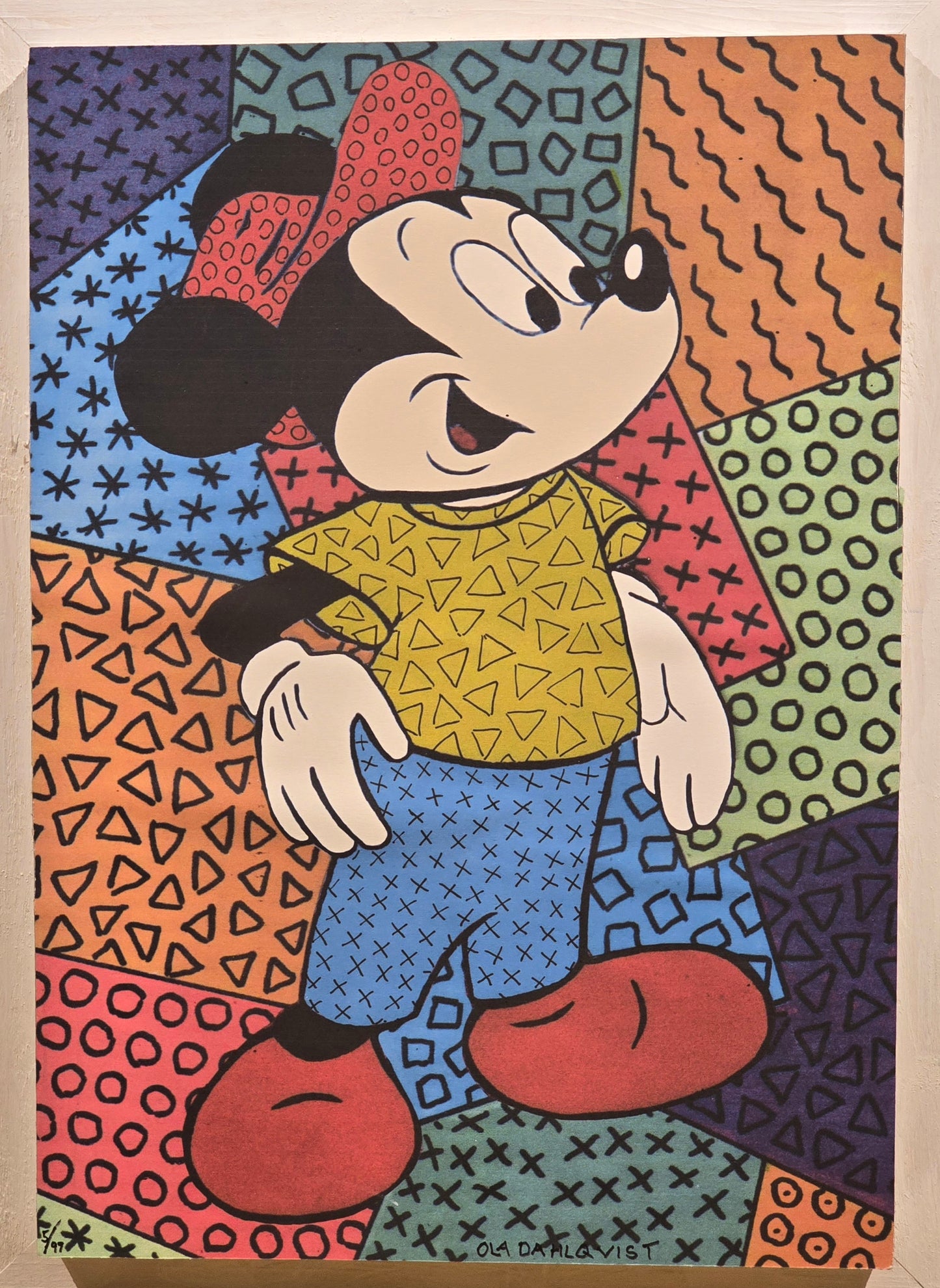Ola Dahlqvist, print, Patterns, 41 x 58 cm