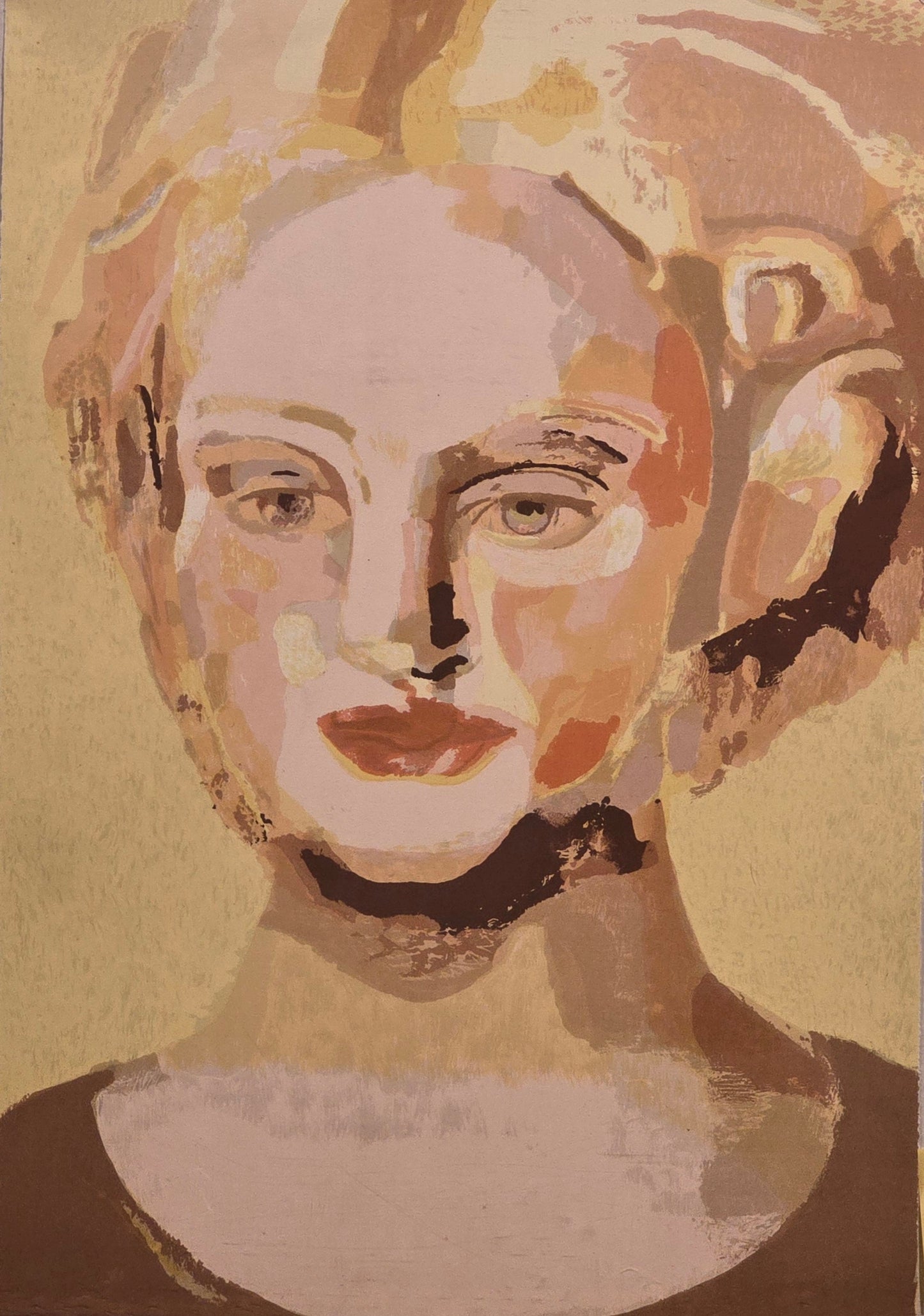 Cecilia Sikström, lito, 45 x 68 cm