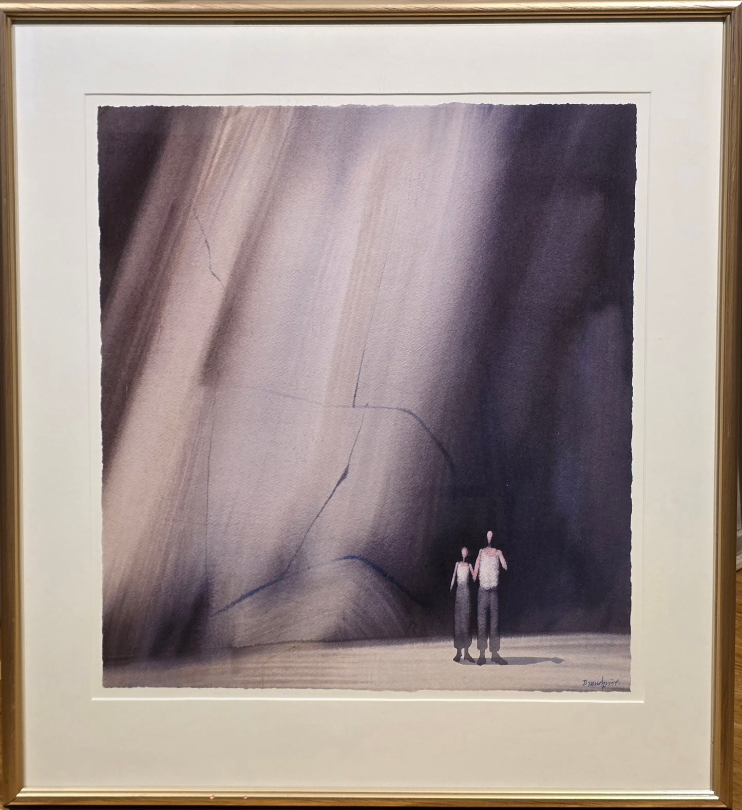 olle Brandqvist, watercolour, 2, 50 x 58 cm