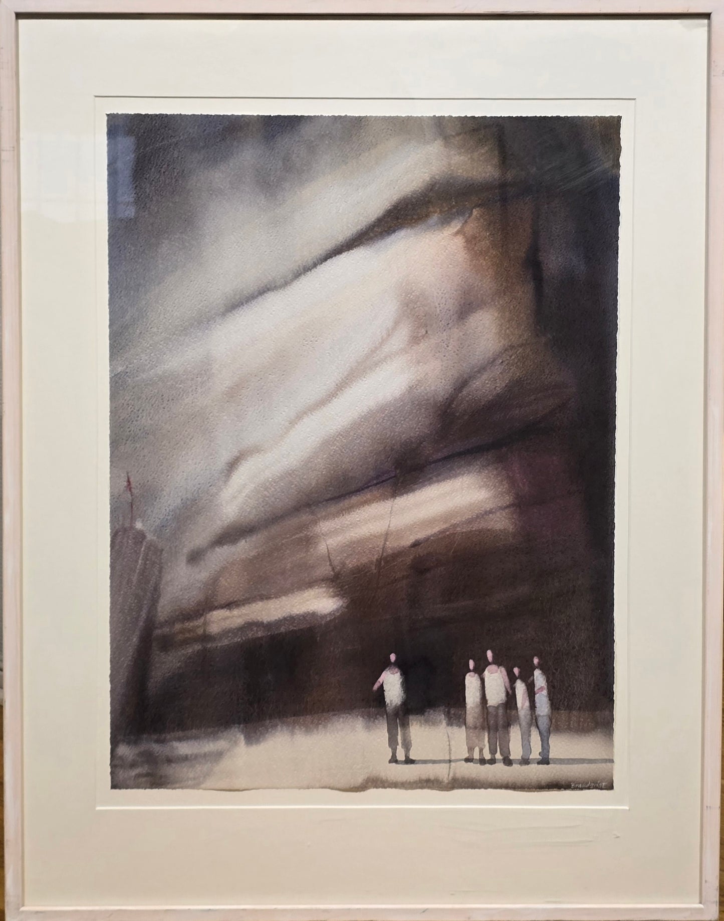Olle Brandqvist, watercolour, 5, 45 x 60 cm