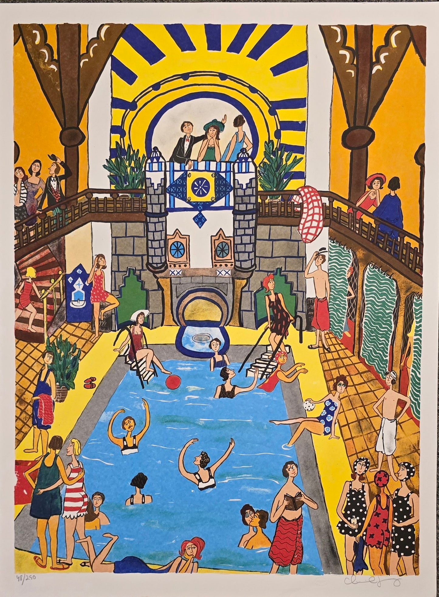Marika Lang, lito, Sturebadet