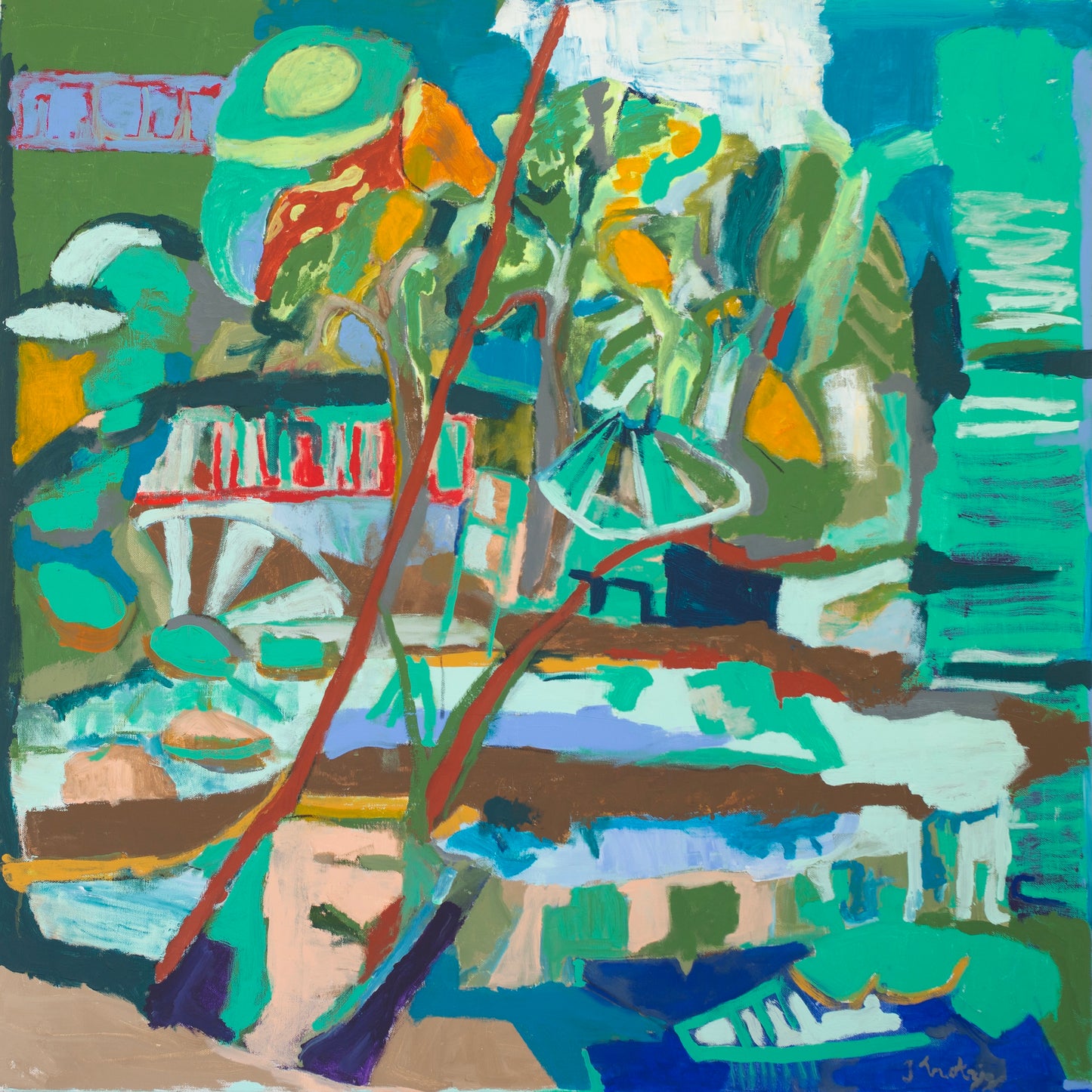 Irene Trotzig, 115 x 115 cm