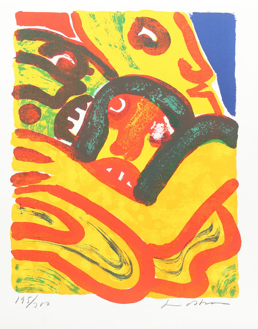 Bengt Lindström, Litho-print, 30 x 40 cm