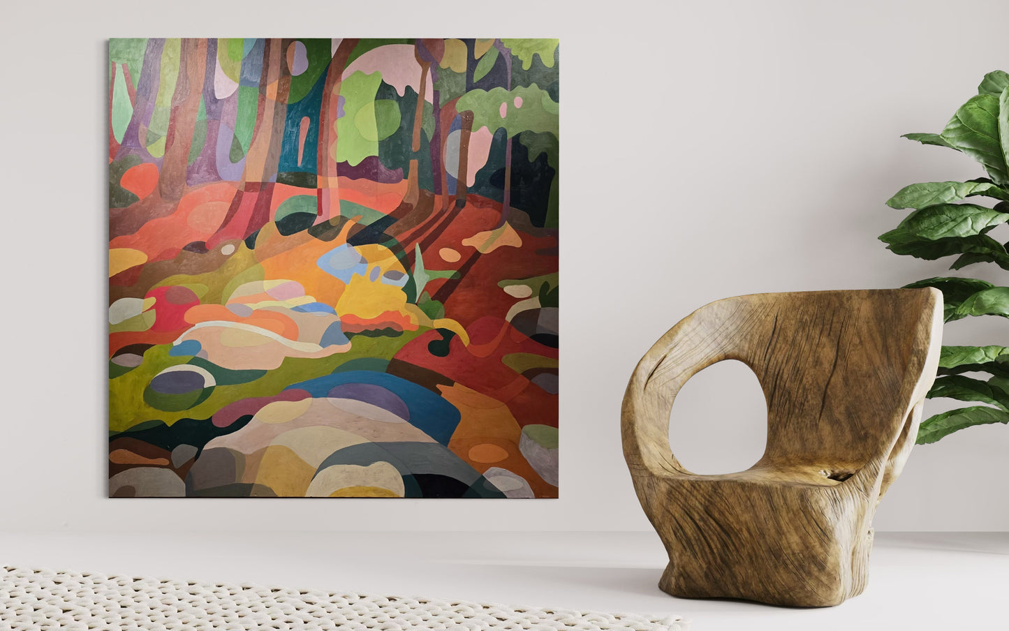 Lennart Samor 170x170 cm