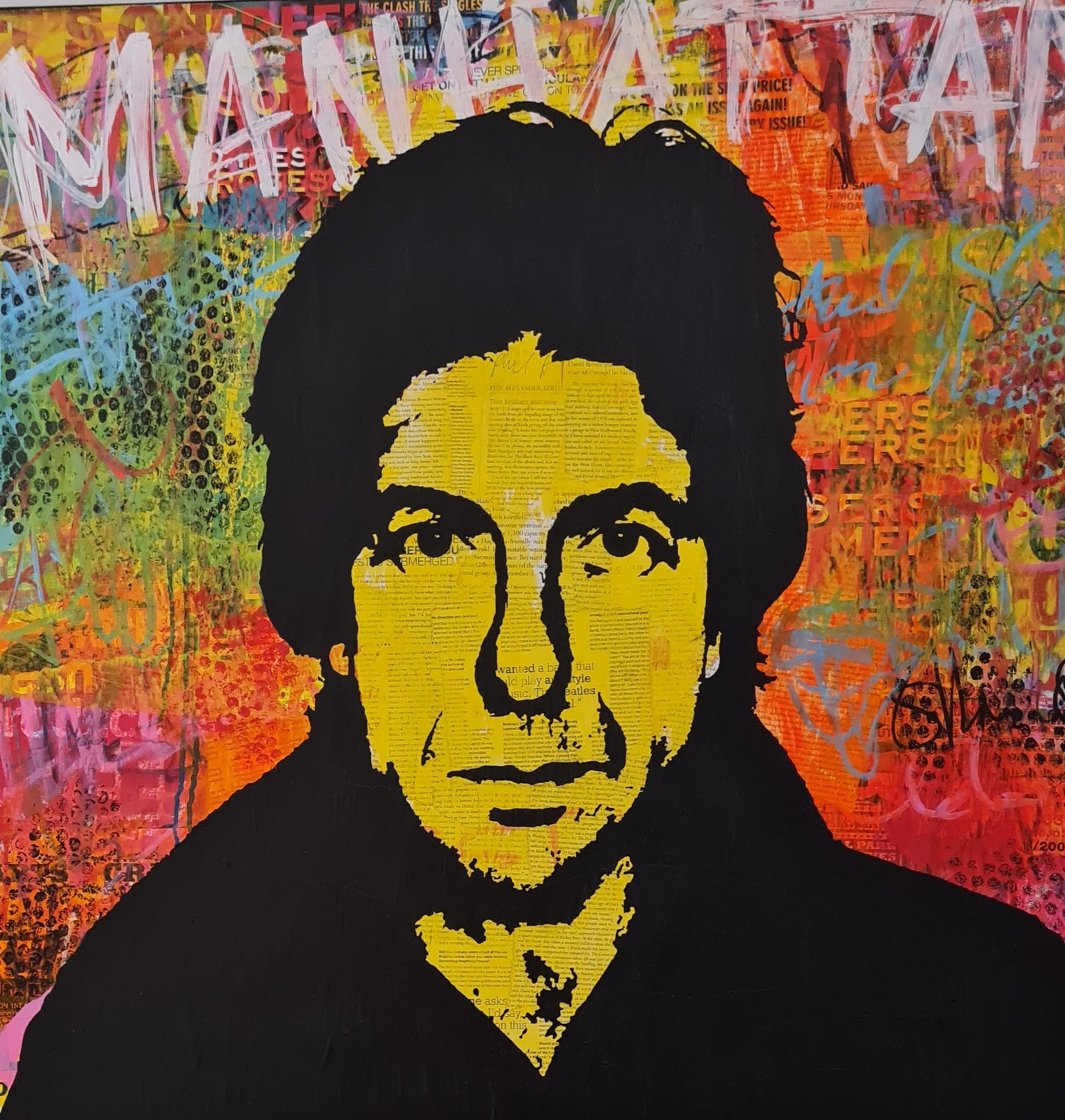 Ronnie Klenfeldt, Leonard, 80 x 80 cm