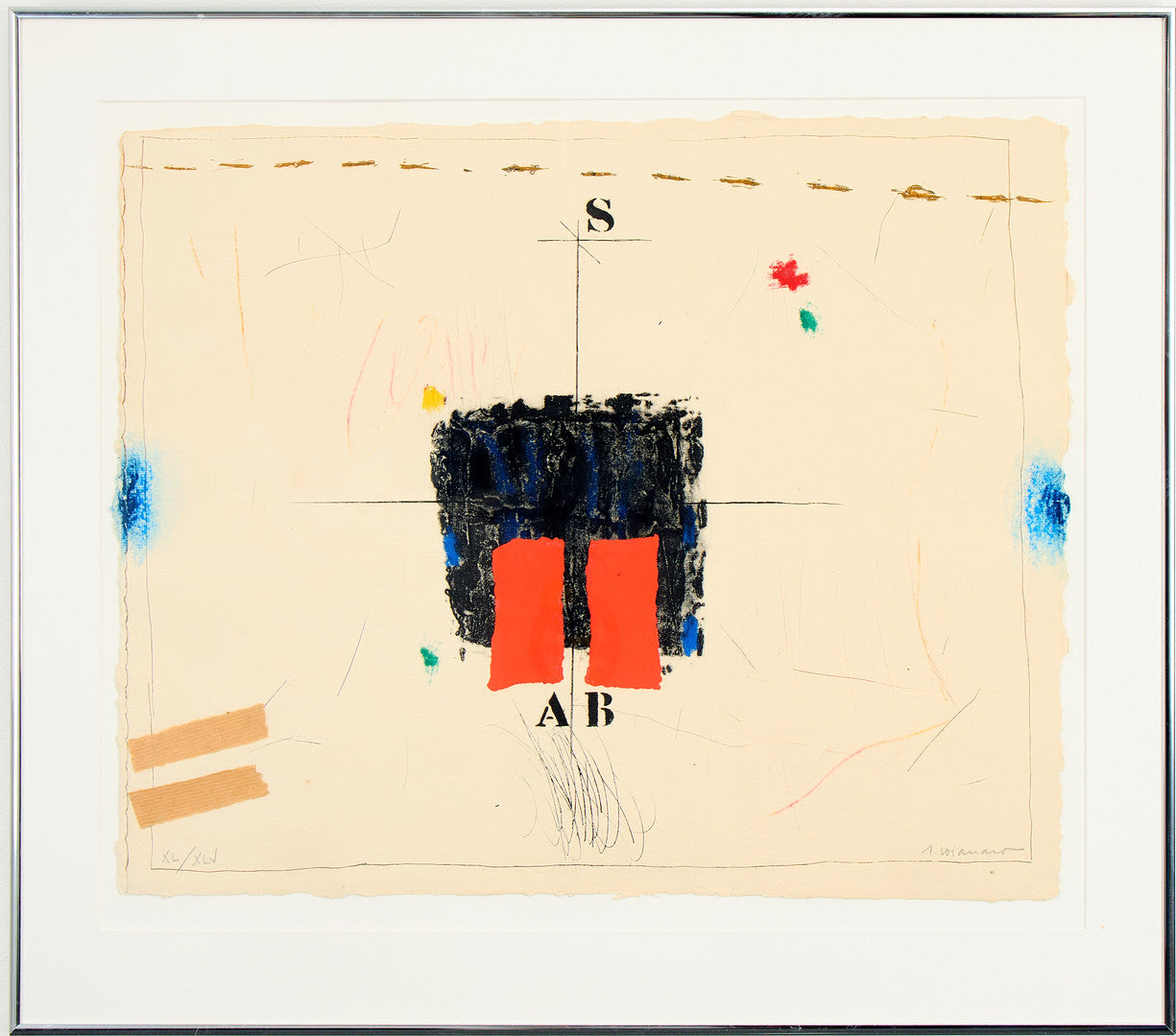 James Coignard, Red, print, 53 x 45 cm