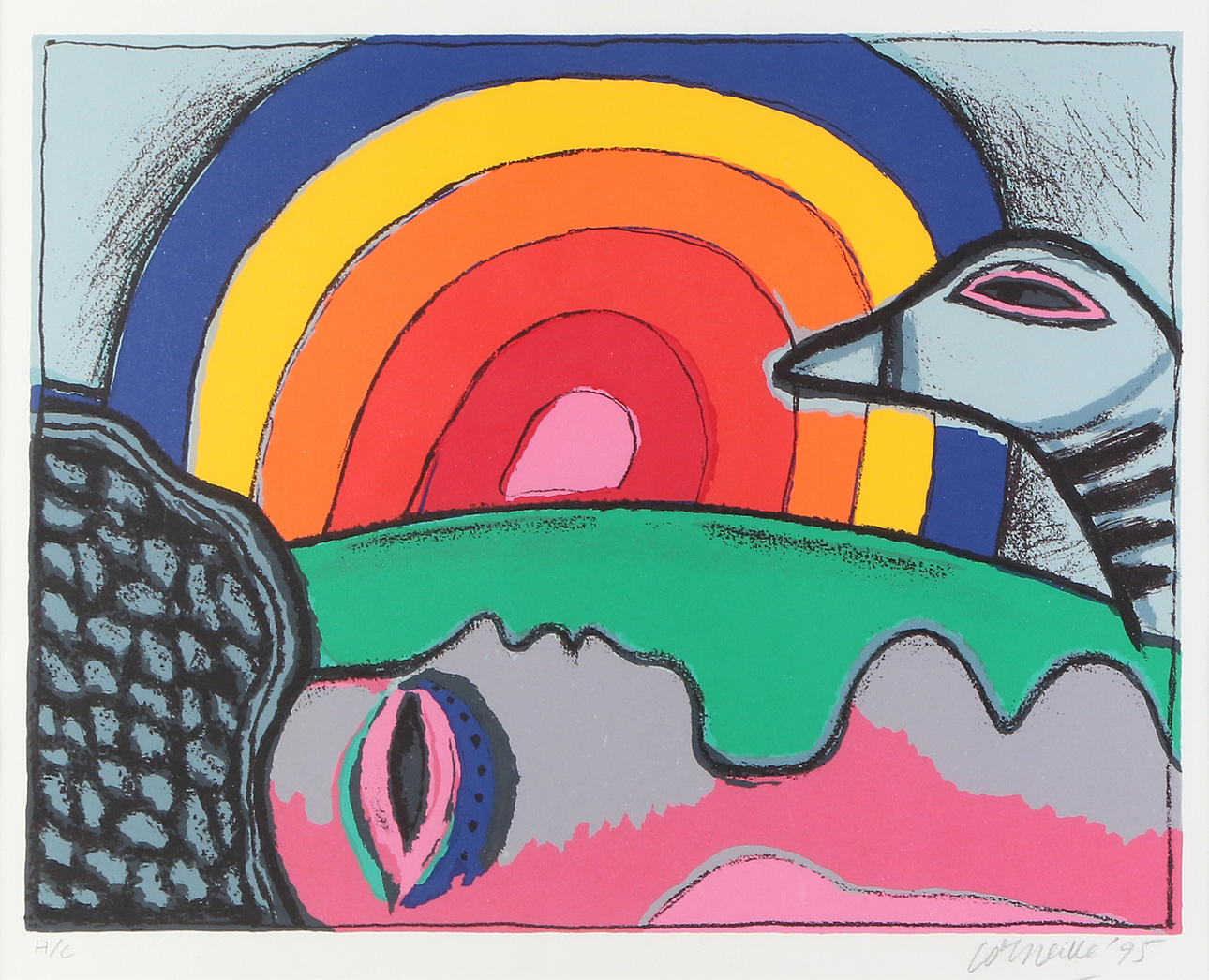 Corneille, litho, 50 x 40 cm