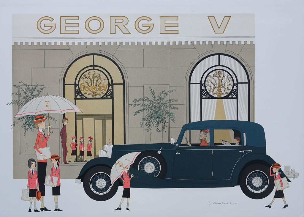 Denis-Paul Noyer, litho, George V