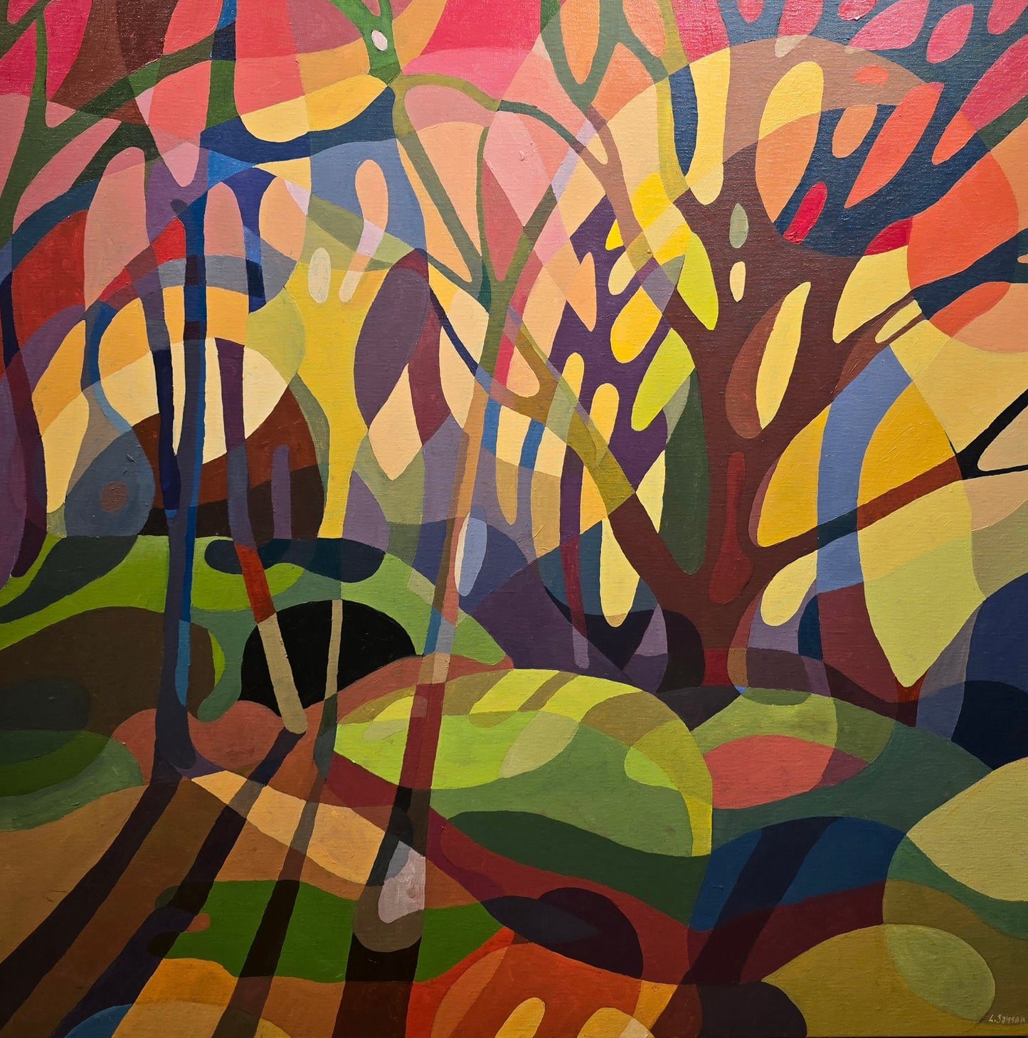 Lennart Samor 100x100 cm