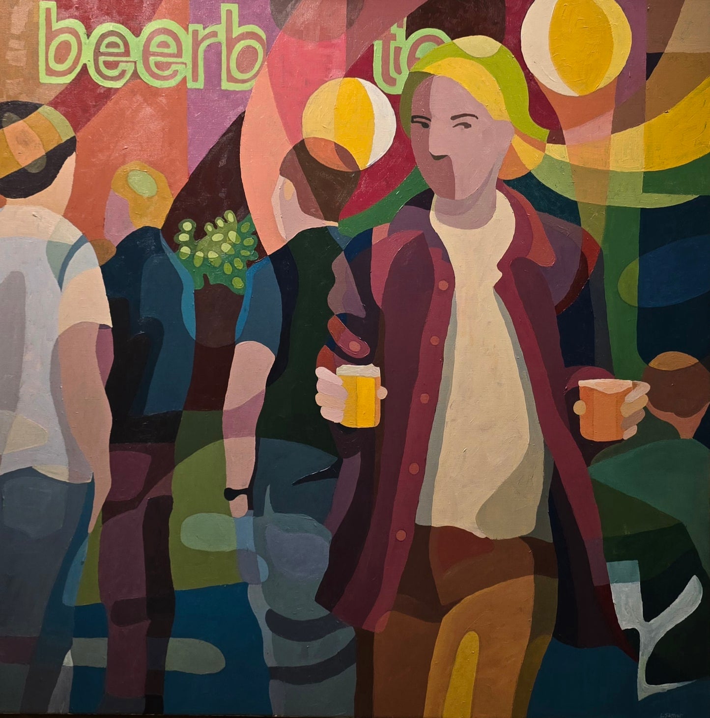 Lennart Samor 100x100 cm