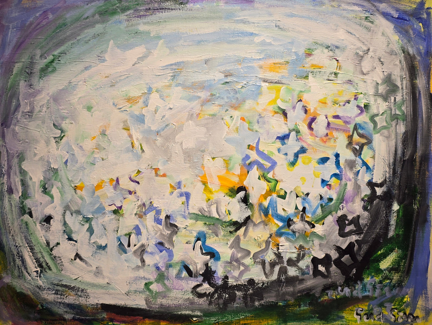 Gerd Göran, Vår-Spring, 115 x 88 cm