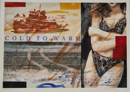 Carsten Rudolfsen, watercolour, Cold..., 70 x 50 cm