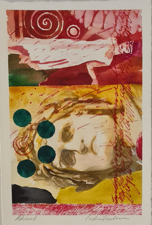 Carsten Rudolfsen, watercolour, 17 x 25 cm