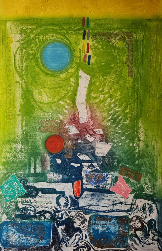 Nissan Engel, Beethoven no. 2, 90 x 130 cm