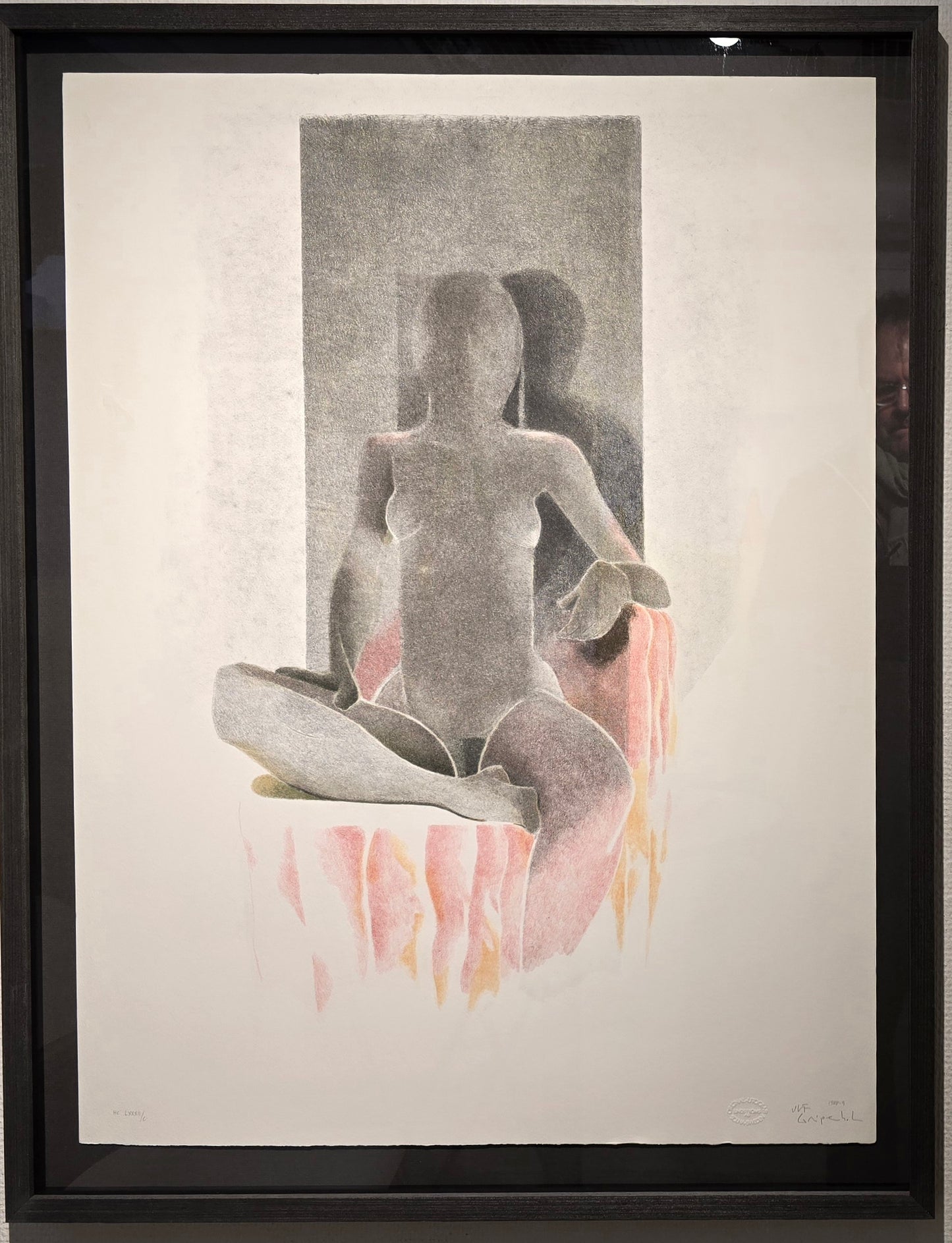 Ulf Gripenholm, litho-print, 60 x 77 cm