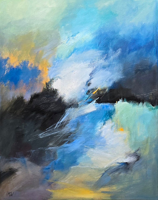 Ingegerd K Westin, Landscape I,  70 x 90