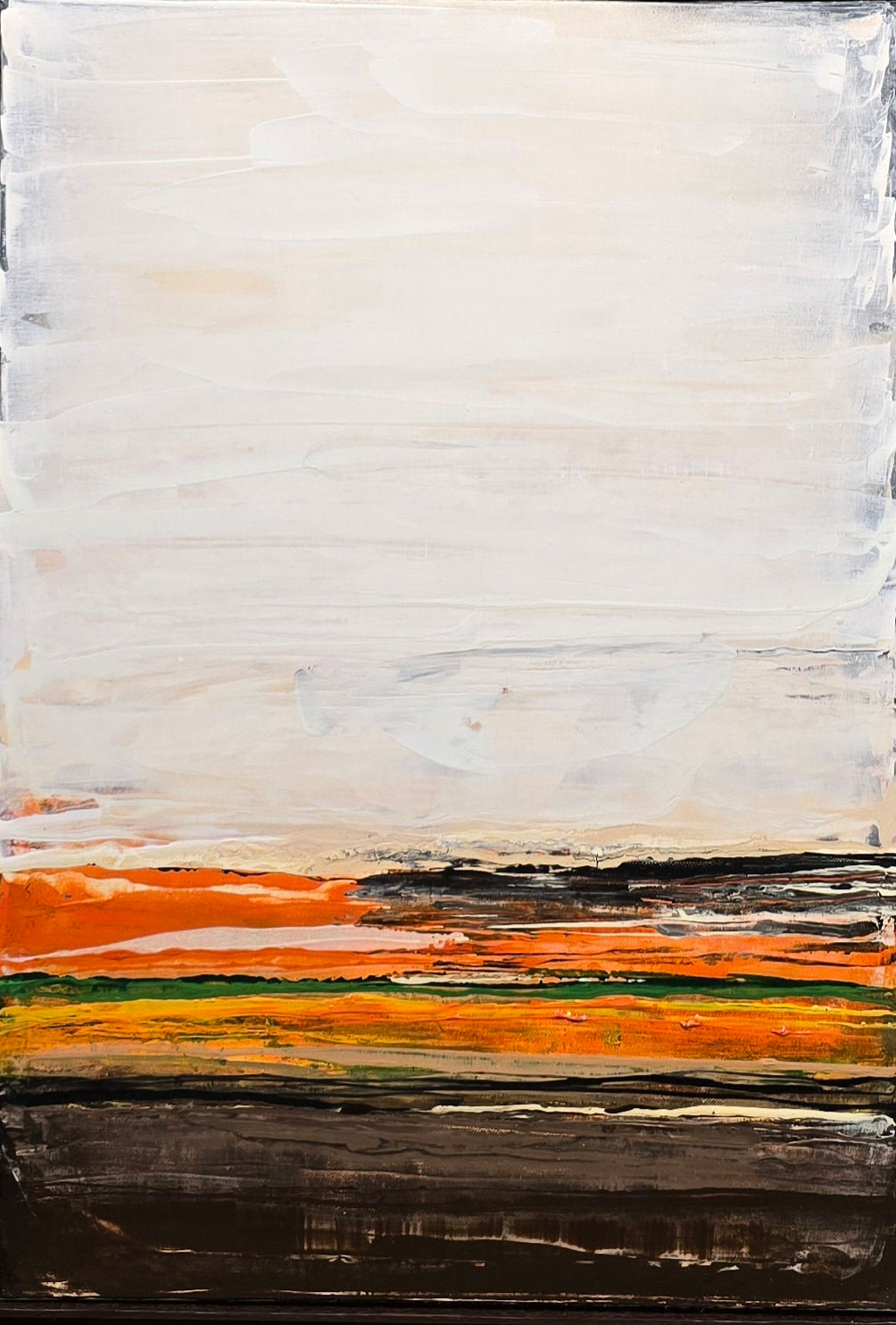 Omid Ghorab, painting, 50 x 70 cm