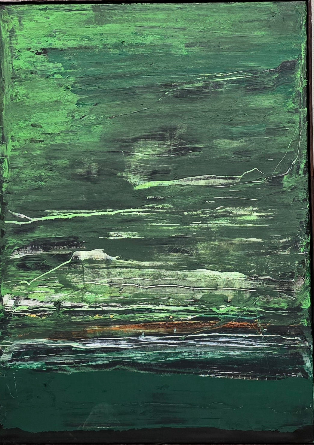 Omid Ghorab, painting, 50 x 70 cm