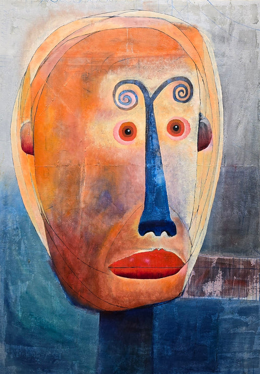 Edgar Mathias Saving 75X100 cm