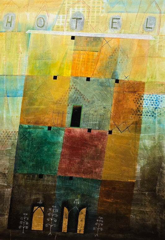 Edgar Mathias Saving 70X100 cm