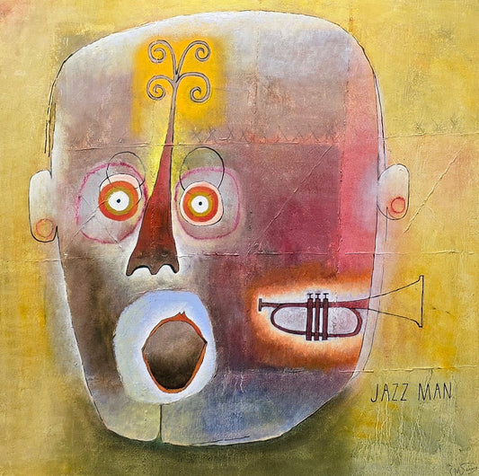 Edgar Mathias Saving 60X60 cm