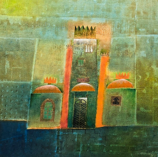Edgar Mathias Saving 60X60 cm