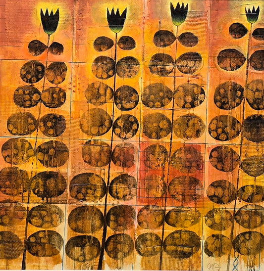 Edgar Mathias Saving 60X60 cm