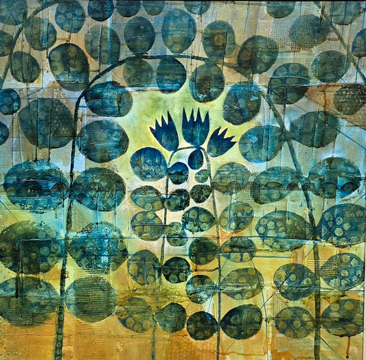 Edgar Mathias Saving 60X60 cm