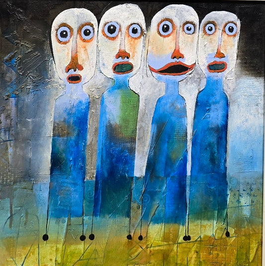 Edgar Mathias Saving 45X45 cm