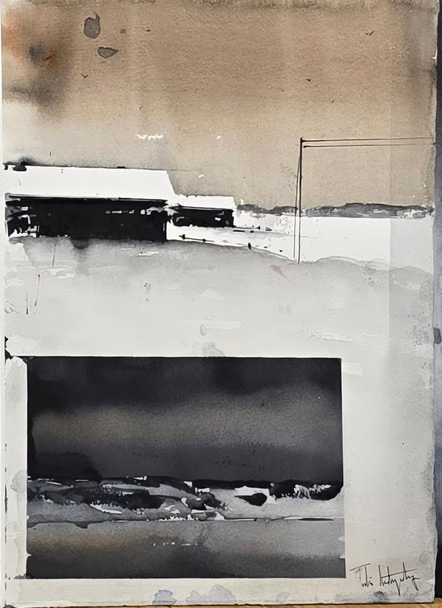 Tobias Liljeborg, Diptyk, 28 x 38 cm
