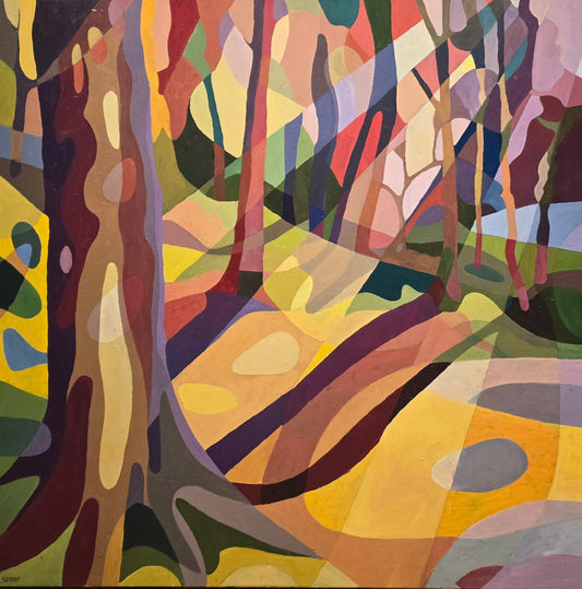 Lennart Samor 100x100 cm