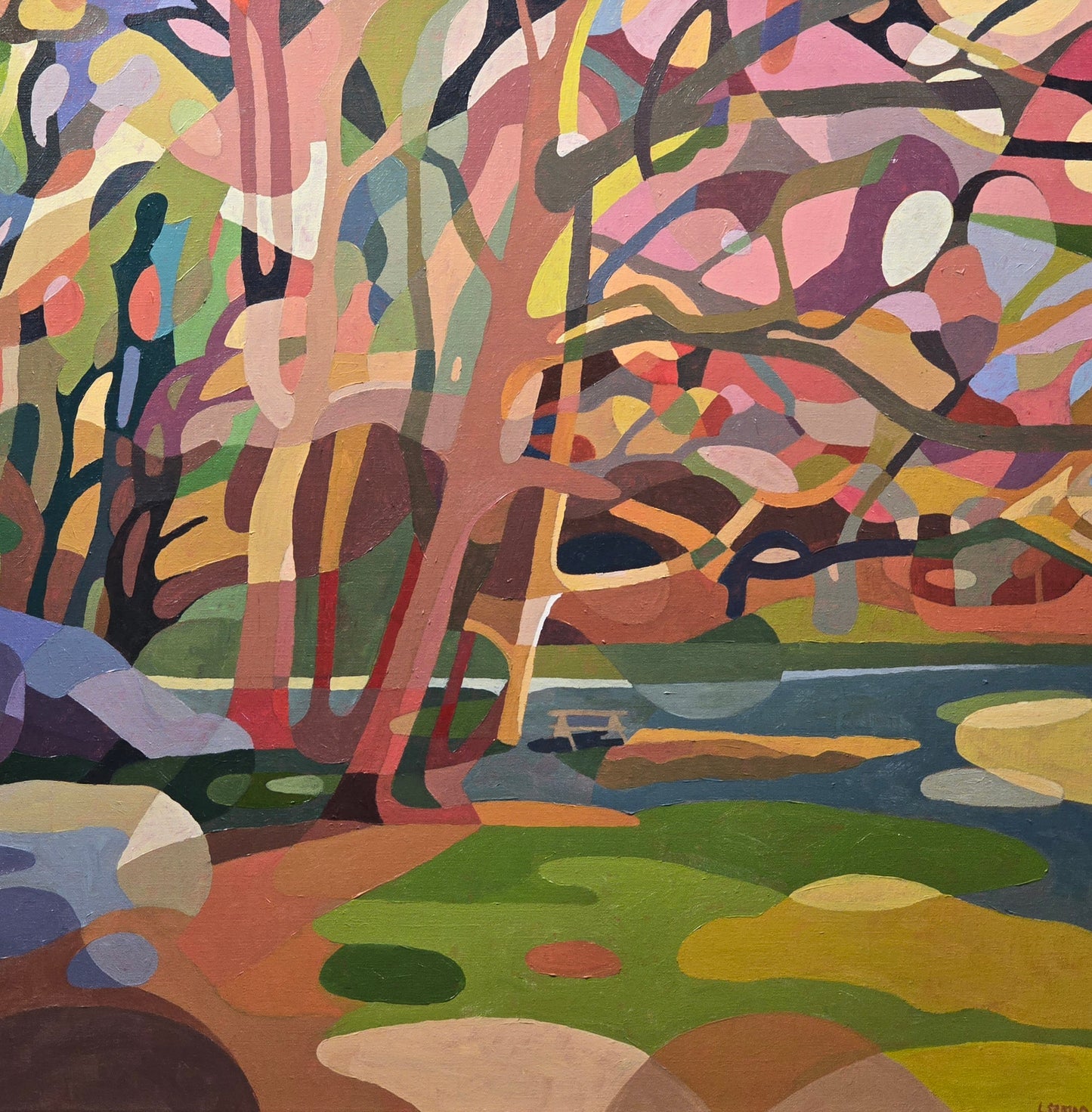 Lennart Samor 70x70 cm