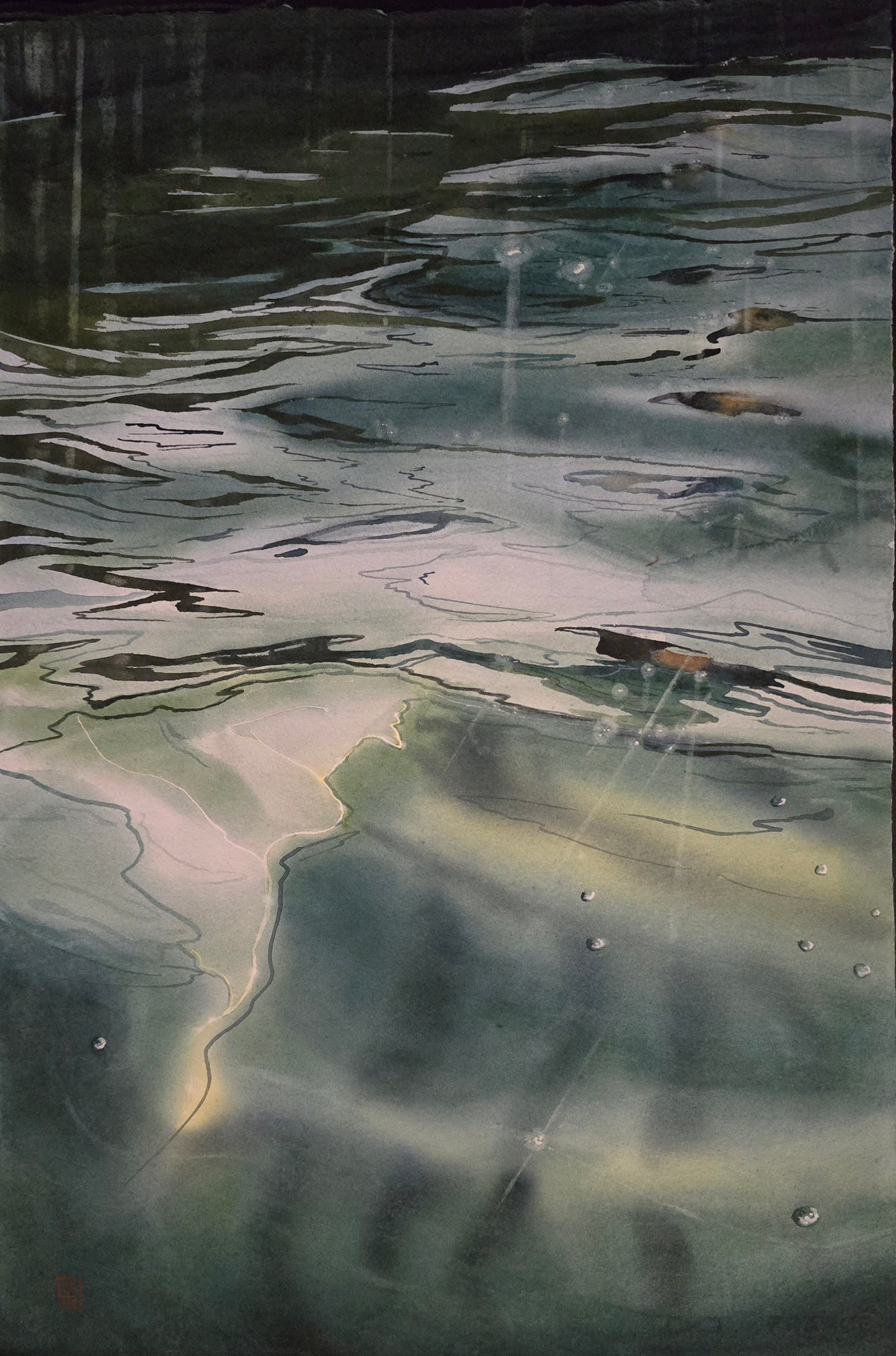 Christian Koivumaa, Water I, 38 x 57 cm