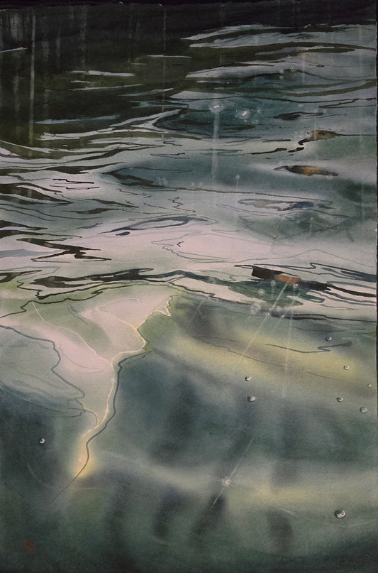Christian Koivumaa, Water I, 38 x 57 cm