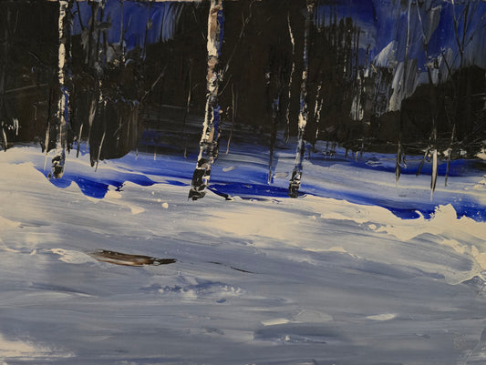 Christian Koivumaa, Winter III, 40 x 28 cm