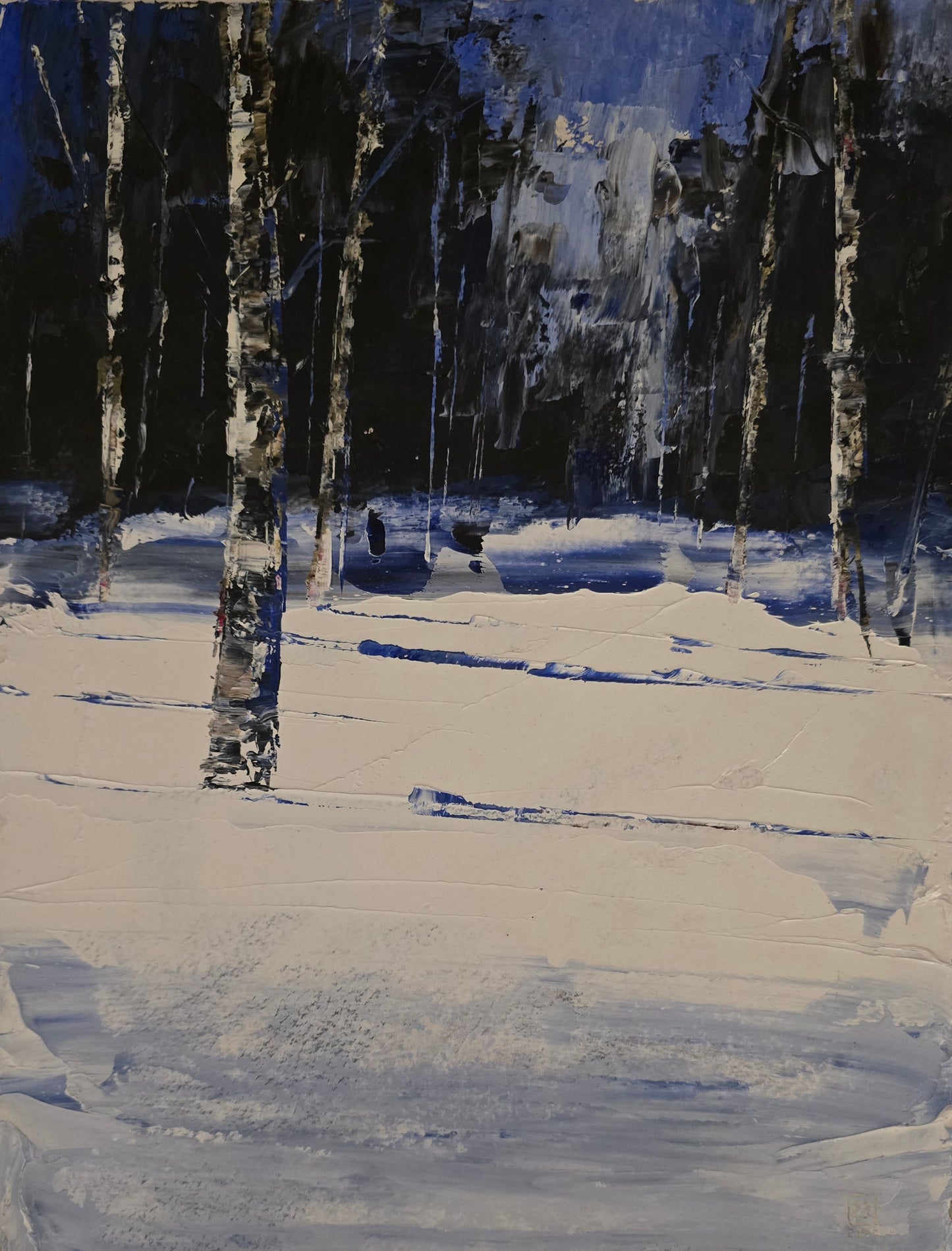 Christian Koivumaa, Winter I, 28 x 40 cm
