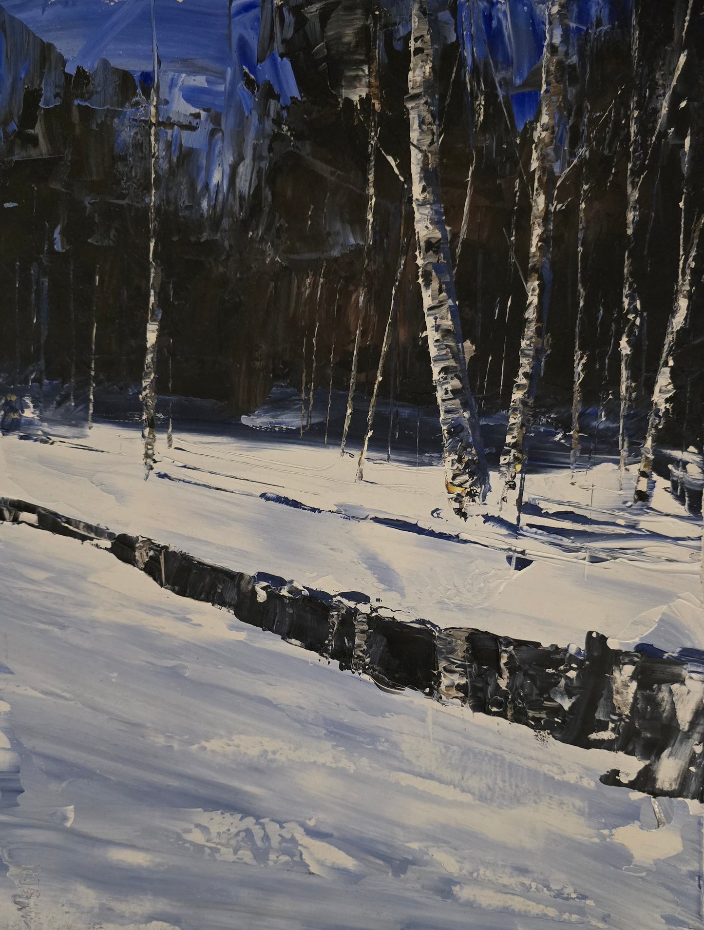 Christian Koivumaa, Winter II, 28 x 40 cm