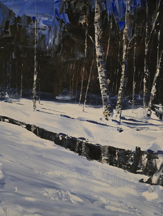 Christian Koivumaa, Winter II, 28 x 40 cm